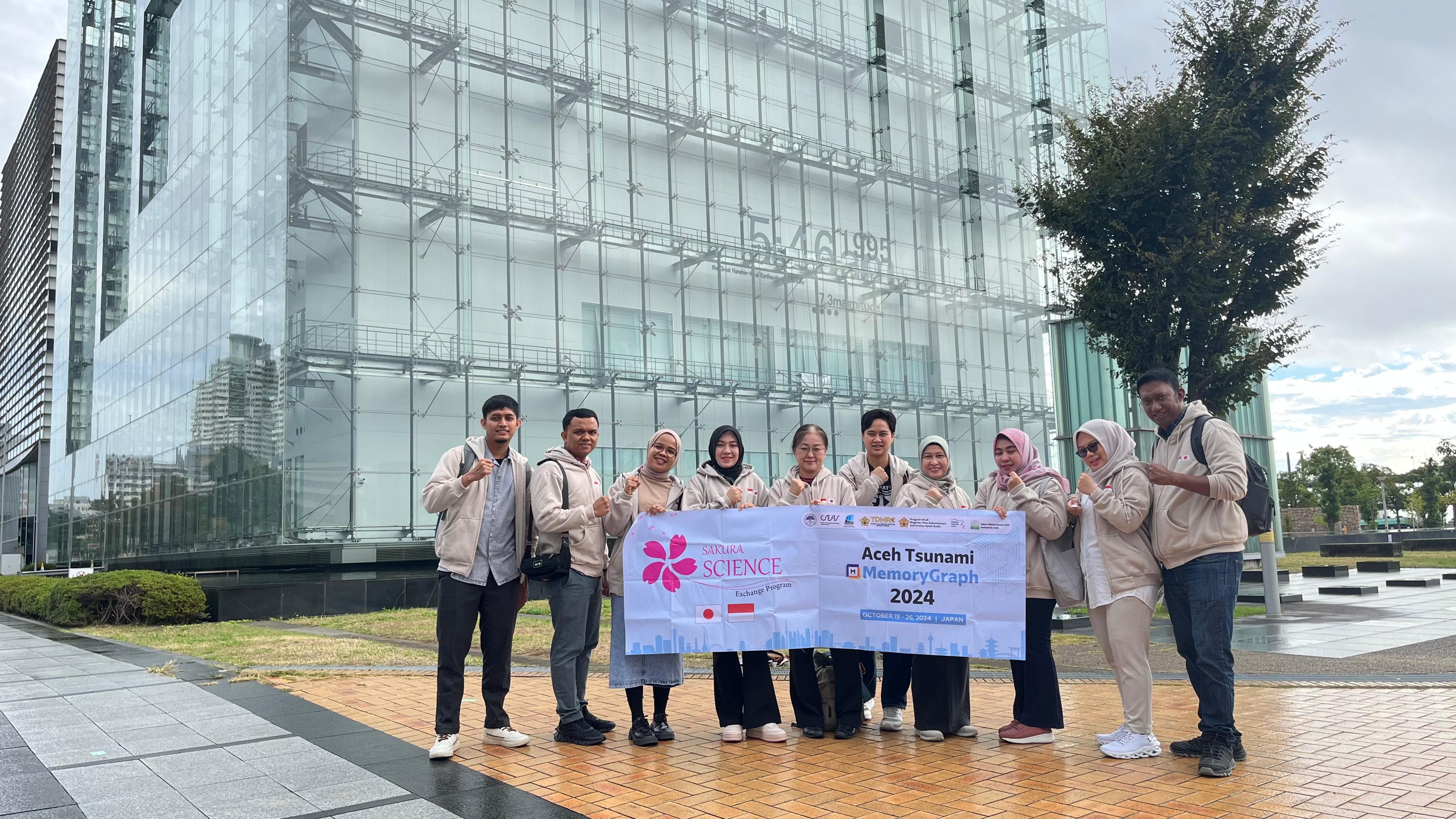 Bangun Sinergi Internasional dalam Pelestarian dan Pemanfaatan Memori Bencana, Perwakilan BAST ANRI Ikuti Sakura Science Exchange Program 2024 di Jepang